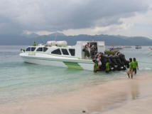The ekajaya speed boat