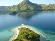 View island of komodo