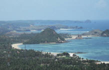 Lombok kuta beach View