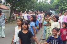 Children in the wedding ceremony