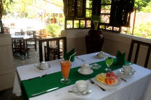 Tables and chairs