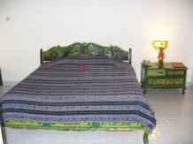 Room with double bed