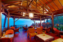 restaurant and wooden chairs