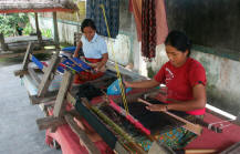 womens and weaving