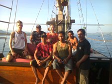 Fishermen on Boat